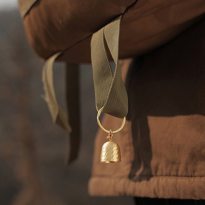 Ultralight Portable Little Bell Home Room Party Outdoor Camping Tent Decoration Bell Brass Bell Car Hung Bell - Image 2
