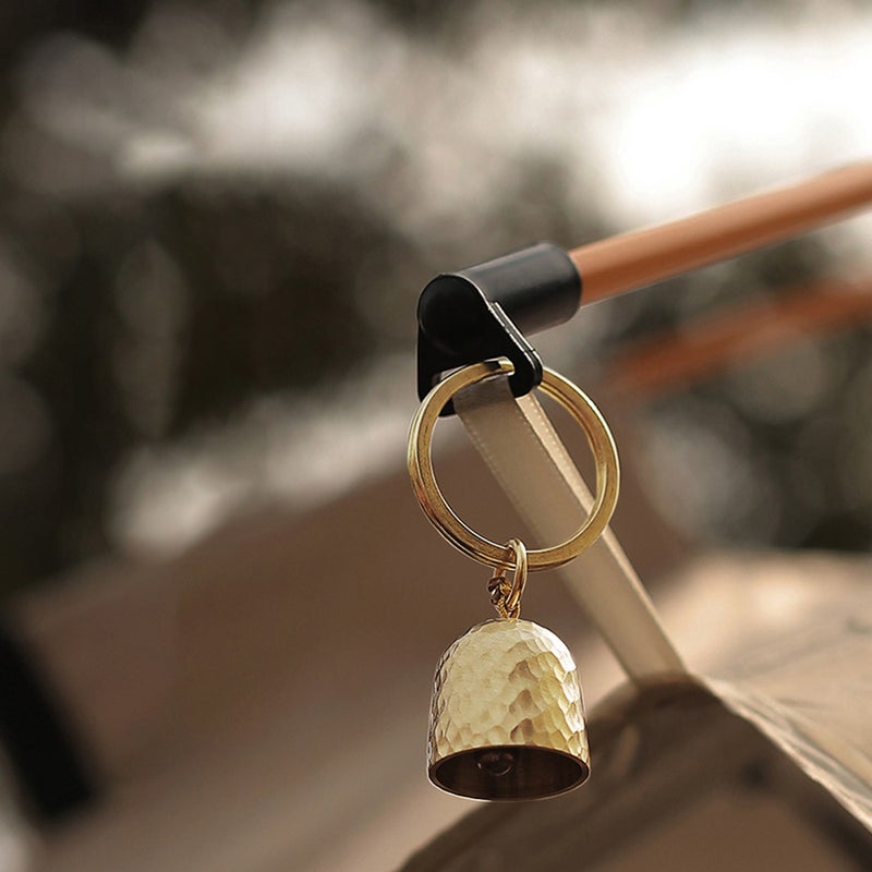 Ultralight Portable Little Bell Home Room Party Outdoor Camping Tent Decoration Bell Brass Bell Car Hung Bell - Image 4