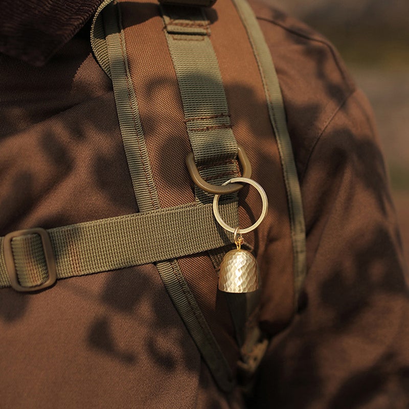 Ultralight Portable Little Bell Home Room Party Outdoor Camping Tent Decoration Bell Brass Bell Car Hung Bell - Image 5