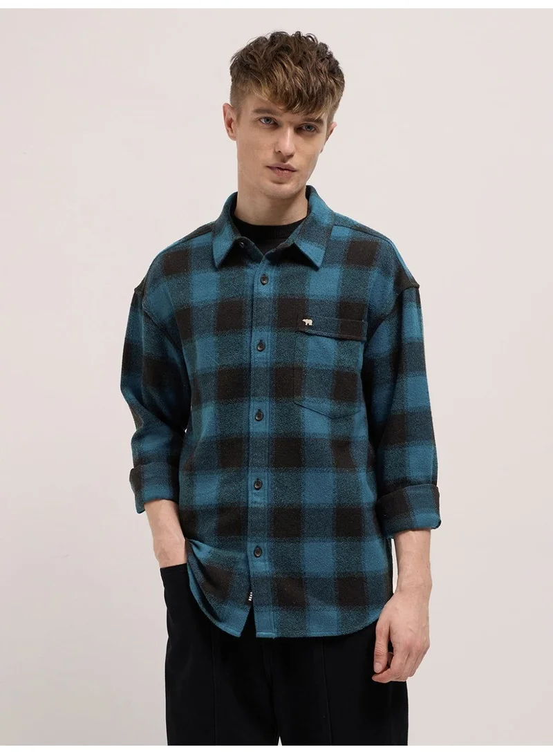 The Bear House  Men’s Trendy Shacket for All Seasons | Casual Overshirt Jacket for Men | Versatile Outerwear Layer for Office, Streetwear & Travel | Modern Smart Look for Everyday Outfits for Men | Best Price UAE