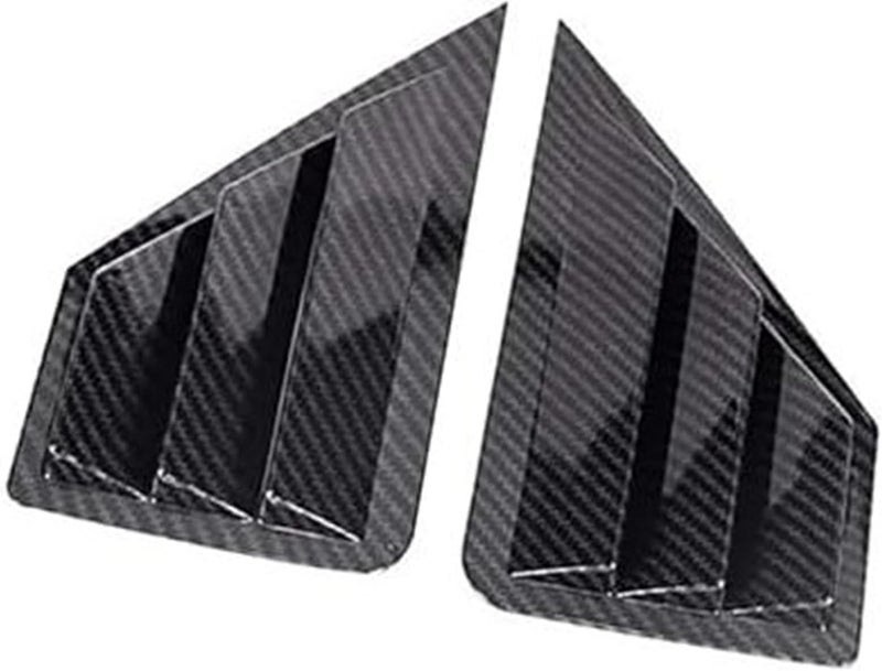 QASULER Car Rear Louver Window Cover Trim for Toyota C-HR - Image 1