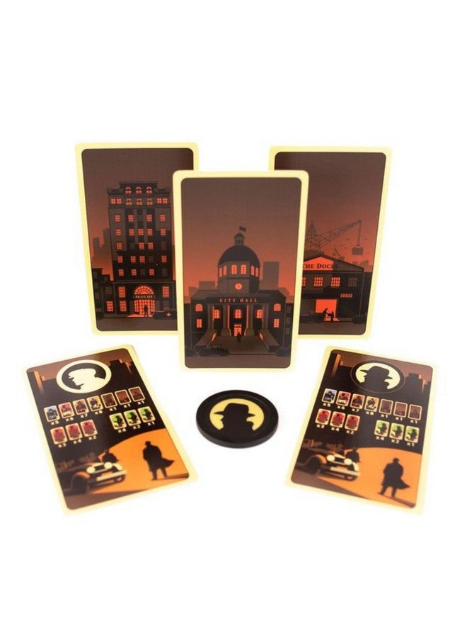 Pandasaurus Games District Noir Card Game - Control the Criminal Underworld in a Strategic Battle, Fun Family Game for Kids and Adults, Ages 10+, 2 Players, 10-20 Minute Playtime, Made by Pandasaurus Games - Image 3