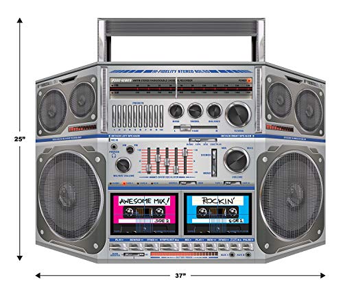 Beistle Boom Box StandUp Party Accessory 1 count 1Pkg - Image 5