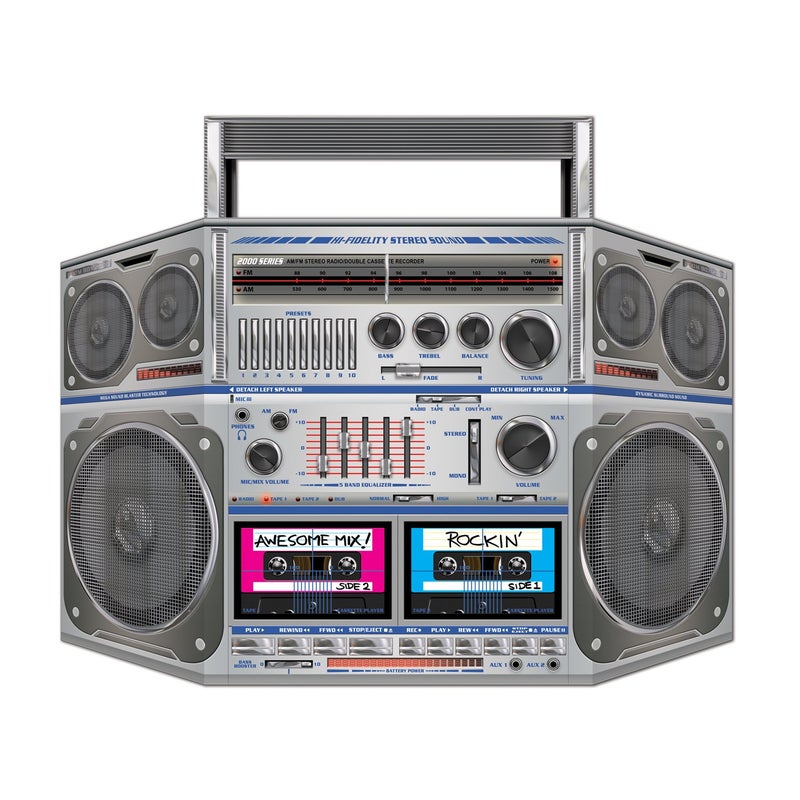 Beistle Boom Box StandUp Party Accessory 1 count 1Pkg - Image 4