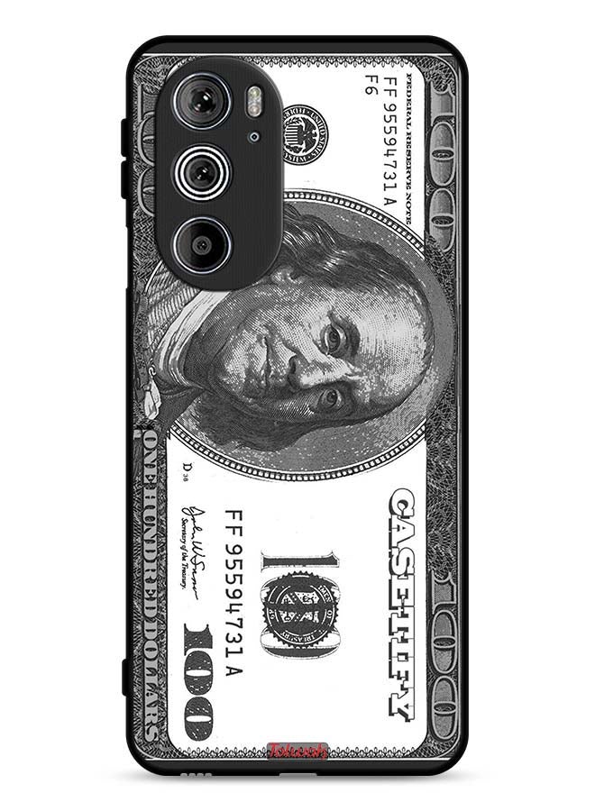 Tolwak Motorola Edge 30 Pro Protective Case Cover Dollar Pattern - Image 1