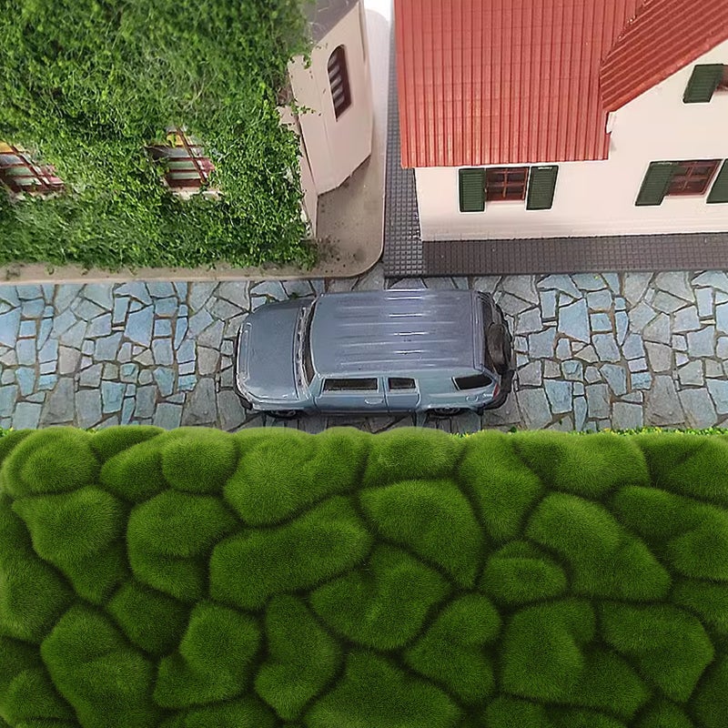 Faux Moss Wall Decor Fake Moss Turf DIY Wall Moss Ornament Simulated Fake Moss Wall Panel - Image 5
