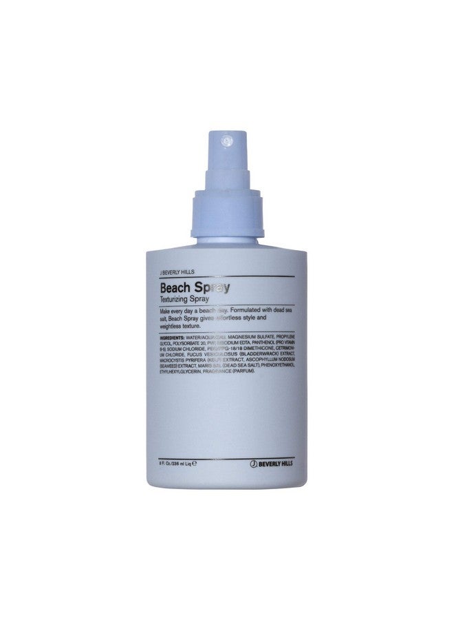 J Beverly Hills Blue Beach Texturizing Spray With Scalp Scrubber Dead Sea Salt For Clarifying 8 Oz  - Image 1