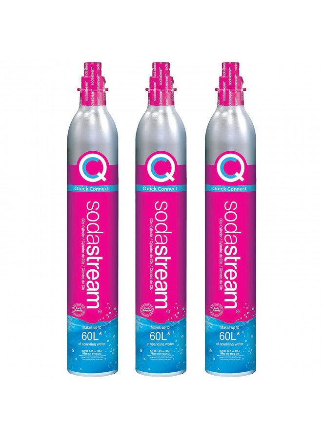 SodaStream SodaStream 60L Co2 Spare CQC Carbonators, Set of 3  - Image 1