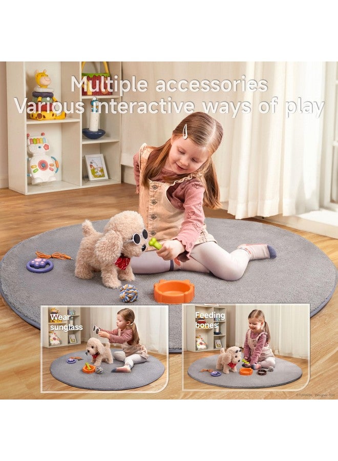 TUMAMA Remote Control Electronic Plush Puppy Dog Toy, Fun Interactive Toys,Walks,Barks,Shake Tail,Dress Up Realistic Stuffed Animal Dog, Gift For Girls Boys Age 3-6 Year Old  - Image 5