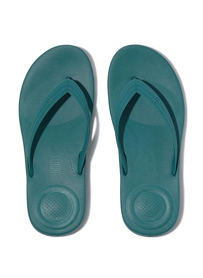 Fitflop iQUSHION MENS TEXTURED-STRAP FLIP-FLOPS