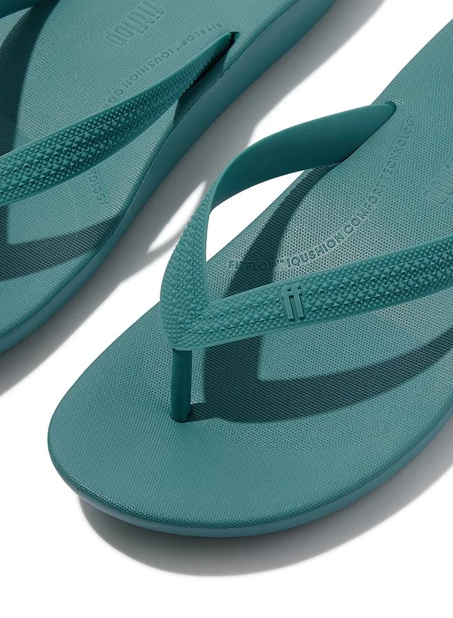 Fitflop iQUSHION MENS TEXTURED-STRAP FLIP-FLOPS