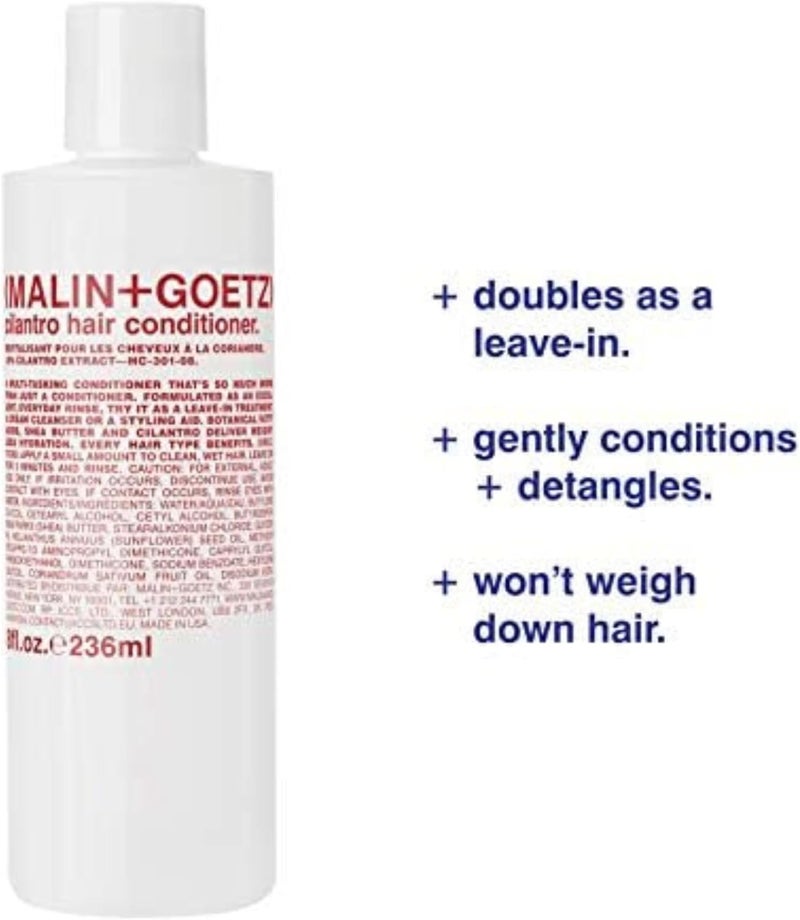 (MALIN+GOETZ) MALIN+GOETZ Cilantro Conditioner - Lightweight Scalp Treatment for All Hair Types, 8 Fl Oz - Image 2