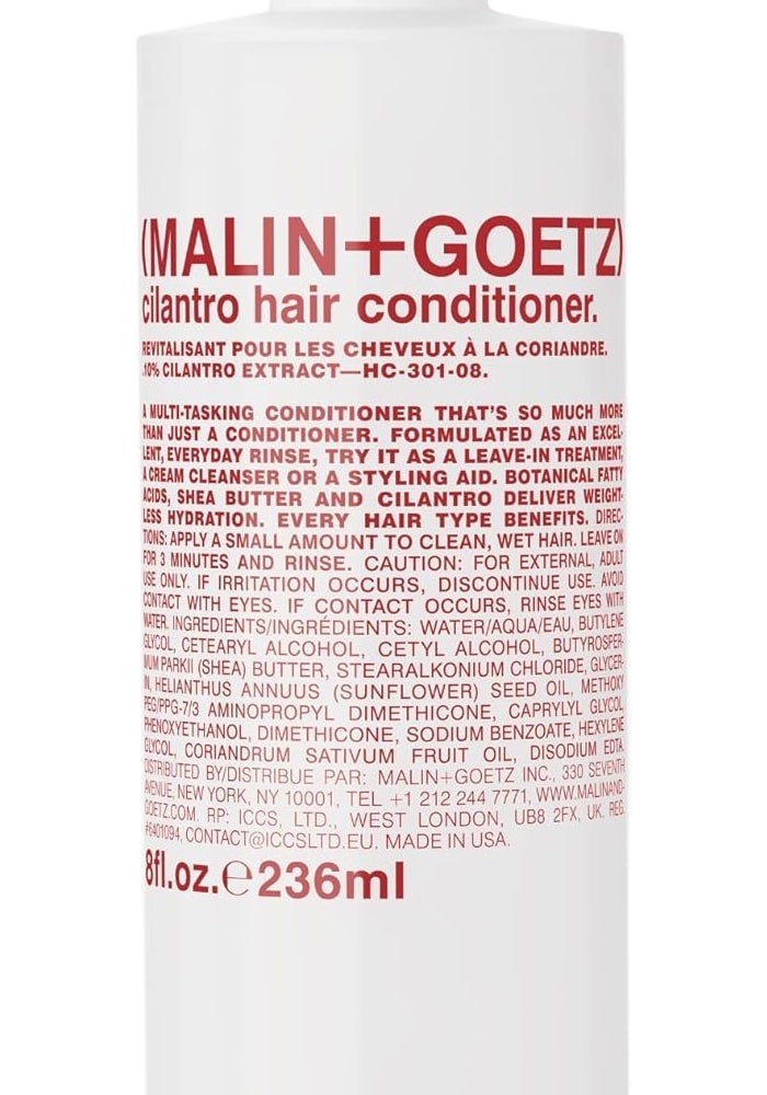 (MALIN+GOETZ) MALIN+GOETZ Cilantro Conditioner - Lightweight Scalp Treatment for All Hair Types, 8 Fl Oz - Image 1
