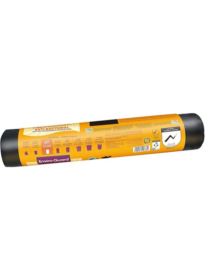 Enviro Guard Enviro Care Garbage Bags 30 Gallon Size, Black, 60 × 90 cm, 20 Pieces - Image 2