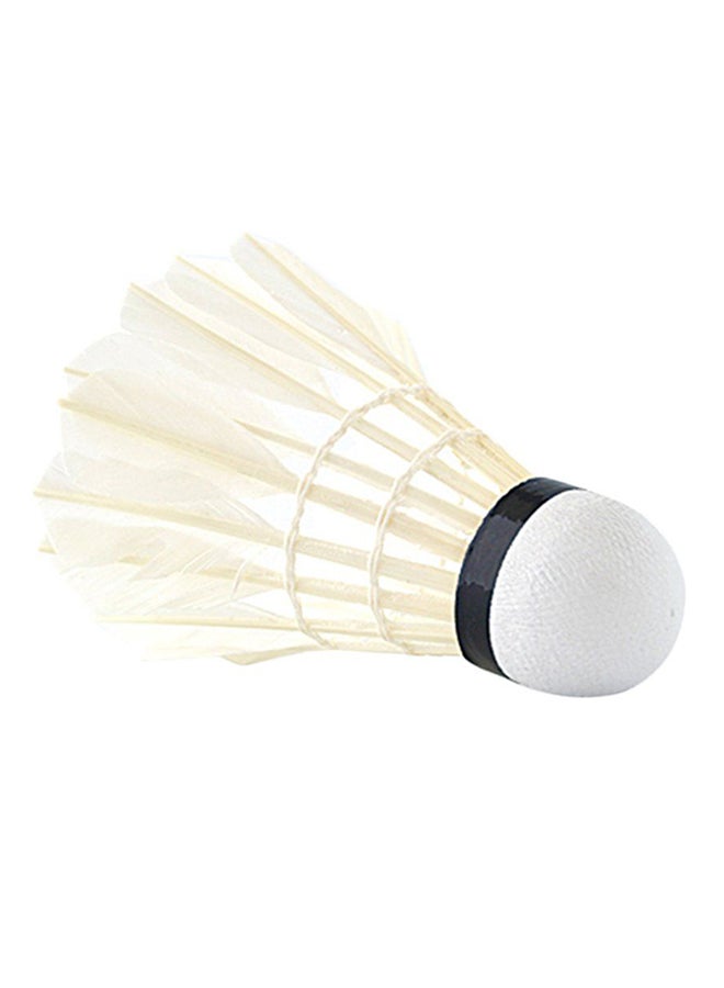 OUTAD 12-Piece Goose Feather Shuttlecocks - Image 1