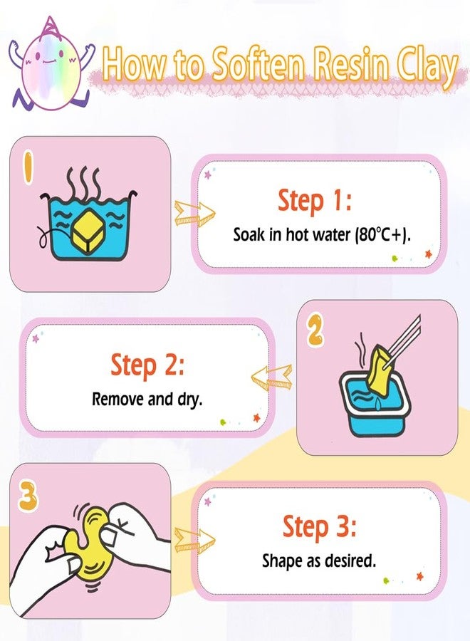 FUNSHOWCASE Reusable Resin Mold Clay, Moldable Plastic 20-bar - Image 3