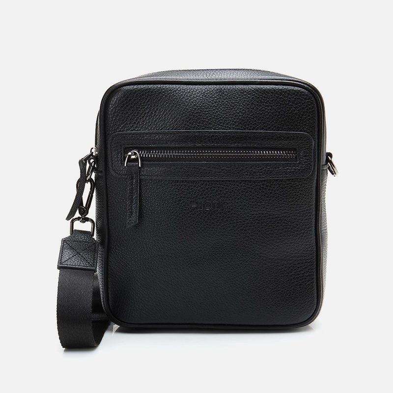Hotiç 04CAH303440A100 GENUINE Leather Black Men's Bag  - Image 1