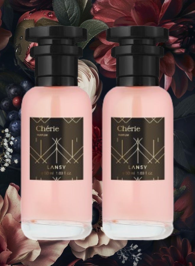لانسي 2 قطع عطر شيري 50مل - Image 1