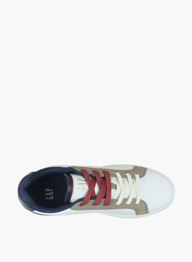 Gap WHITE Men Columbus Mx Lace-Up Ankle Sneakers for Men | Best Price UAE