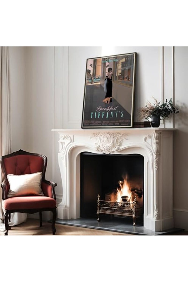 Poster Master Breakfast at Tiffany's Movie Poster - Audrey Hepburn Print - Fashion Art - Gift for Men, Women & Fan - Classic Decor for Home Theater, Bedroom, Office or Studio - 8x10 UNFRAMED Wall Art - Image 5