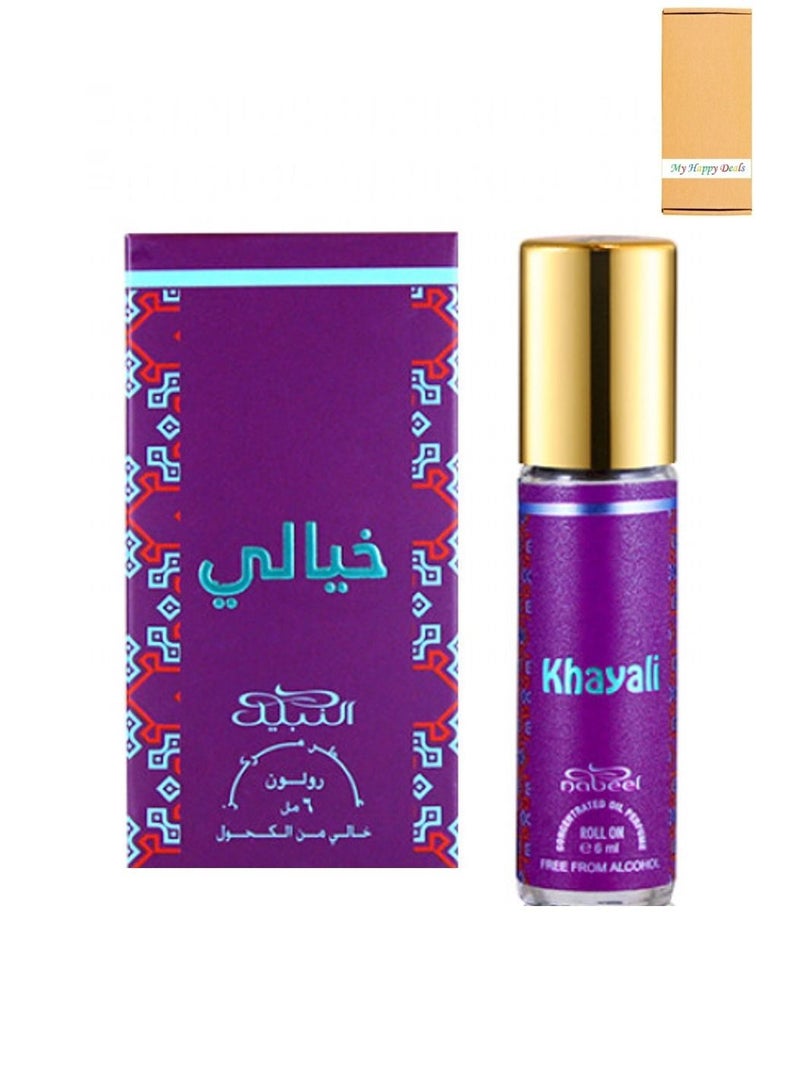 Nabeel Khayali Alcohol-Free Roll On Oil Perfume 6 ML - Image 1