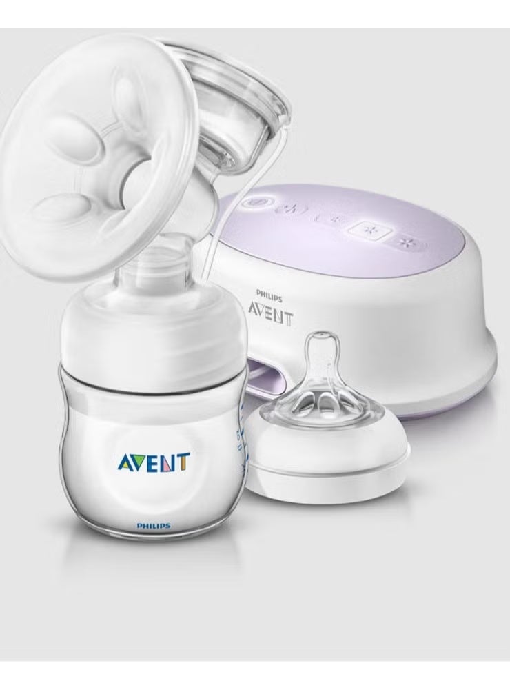 Philips Single Electric Breast Pump Rechargeable SCF332 | No.1 Brand Recommended by Moms Worldwide | Natural Motion Technology For Quicker Milk Flow - Image 3