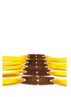Generic Flat Slingshot Rubber Bands, 8 Pcs Hunting Catapults Rubber Bands, Flexible Rubber Latex Catapult Bands, Slingshot Sports Catapult, Sports Catapult Made of Stainless Steel (Random Color)  - Image 5