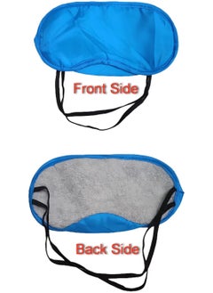 Generic Sleep Mask, Blackout Eye Cover Eye Mask Eyeshade, Comfortable & Soft Blinder, Adjustable Strap for Sleeping, Travel, Shift Work, Naps, Night Blindfold  - Image 3