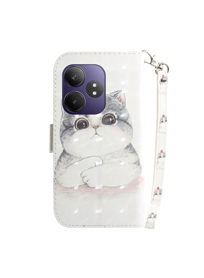 S-TOP Case For Realme GT 6 / GT 6T / GT Neo6 / GT Neo6 SE 3D Colored Horizontal Flip Leather Phone Case - Image 3
