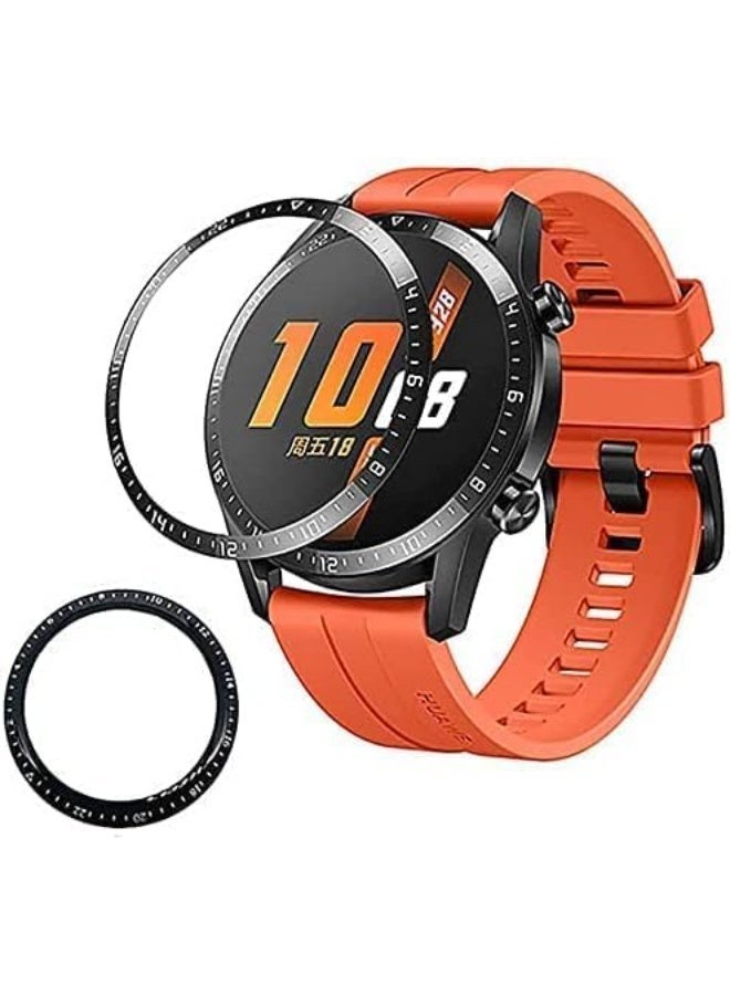 Screen Protector For Huawei Watch GT2 46mm/ GT2 PRO/Magic watch 2 46mm, 3D Curved Soft Edge Protective Film [Anti-Scratch] [Bubble Free] [Shatterproof] [High Sensitive] (Not Glass) - Image 2