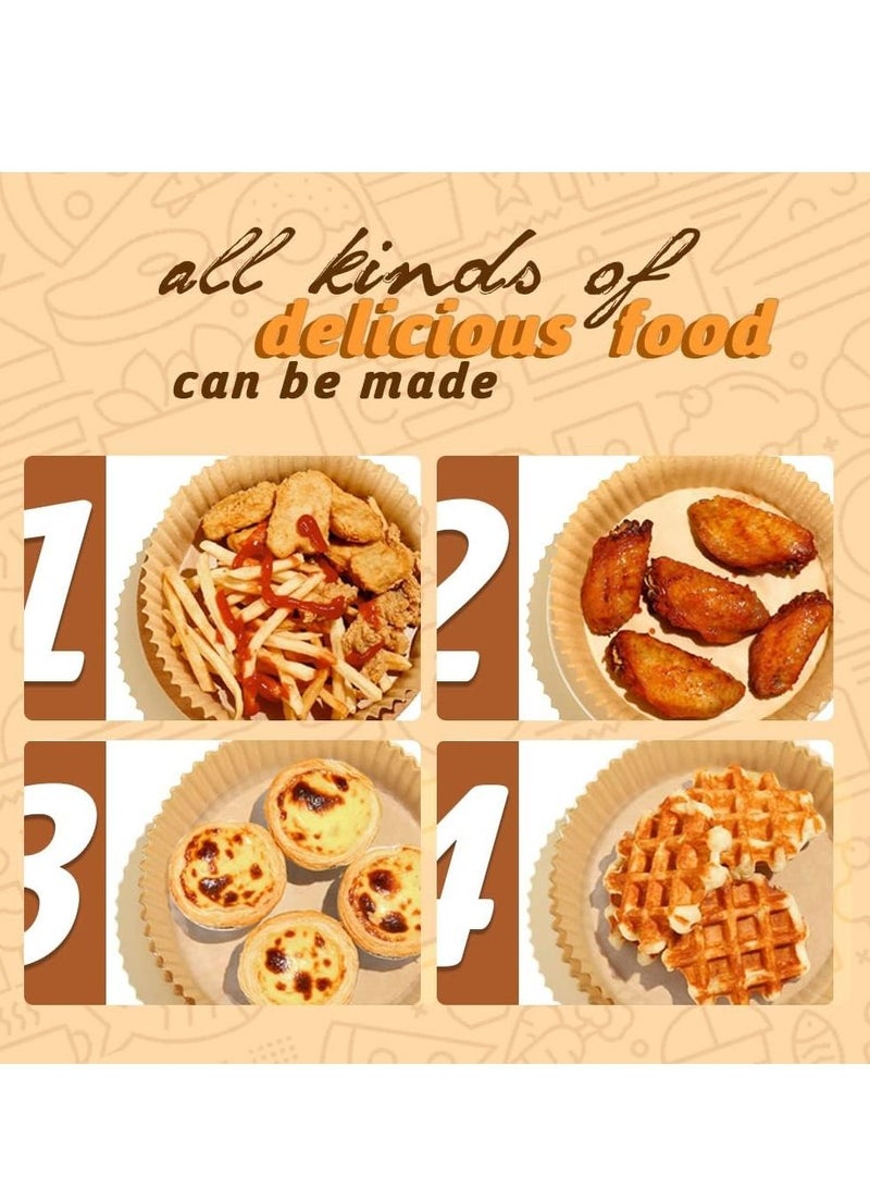 100 PCS Air Fryer Disposable Paper Liner - Image 2