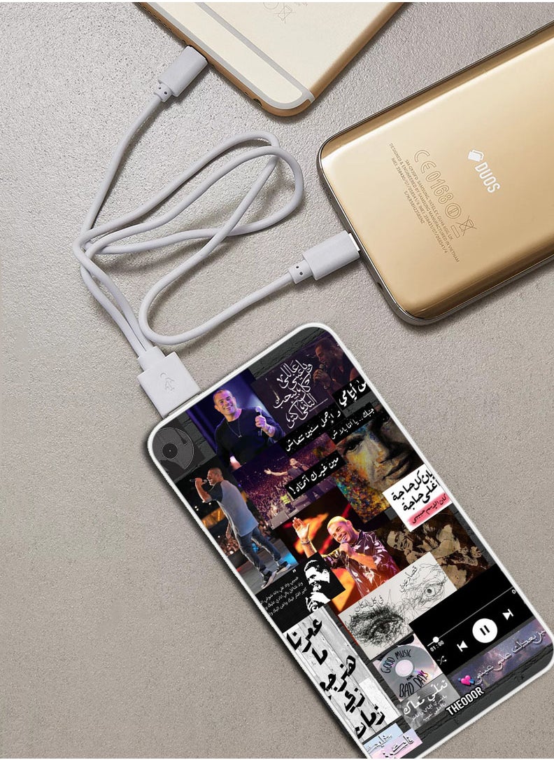 Theodor - 10,000 mAh Super Fast Charging Ultra Compact Power Bank with Quick Charge & Power Delivery, Portable Charger For iPhone and Android Amr Diab - Image 1