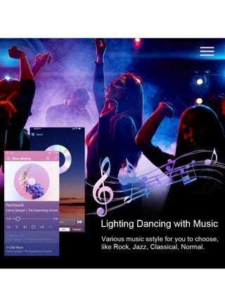 Lumive Smart LED Strip Lights, Alexa Compatible Waterproof LED Lights (5M WiFi Smart RGB Led Strip) - view 3