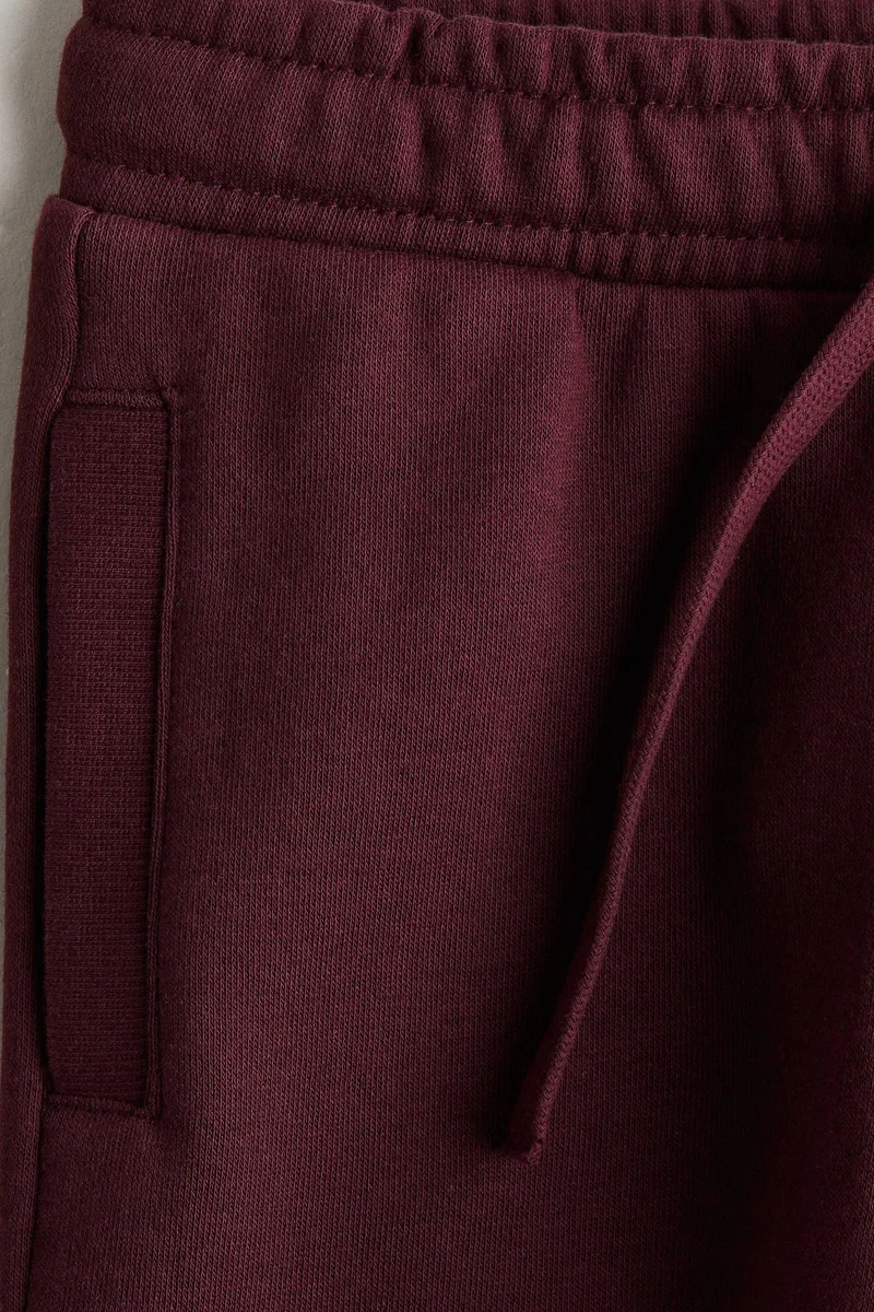 H&M Wide brushed-inside joggers