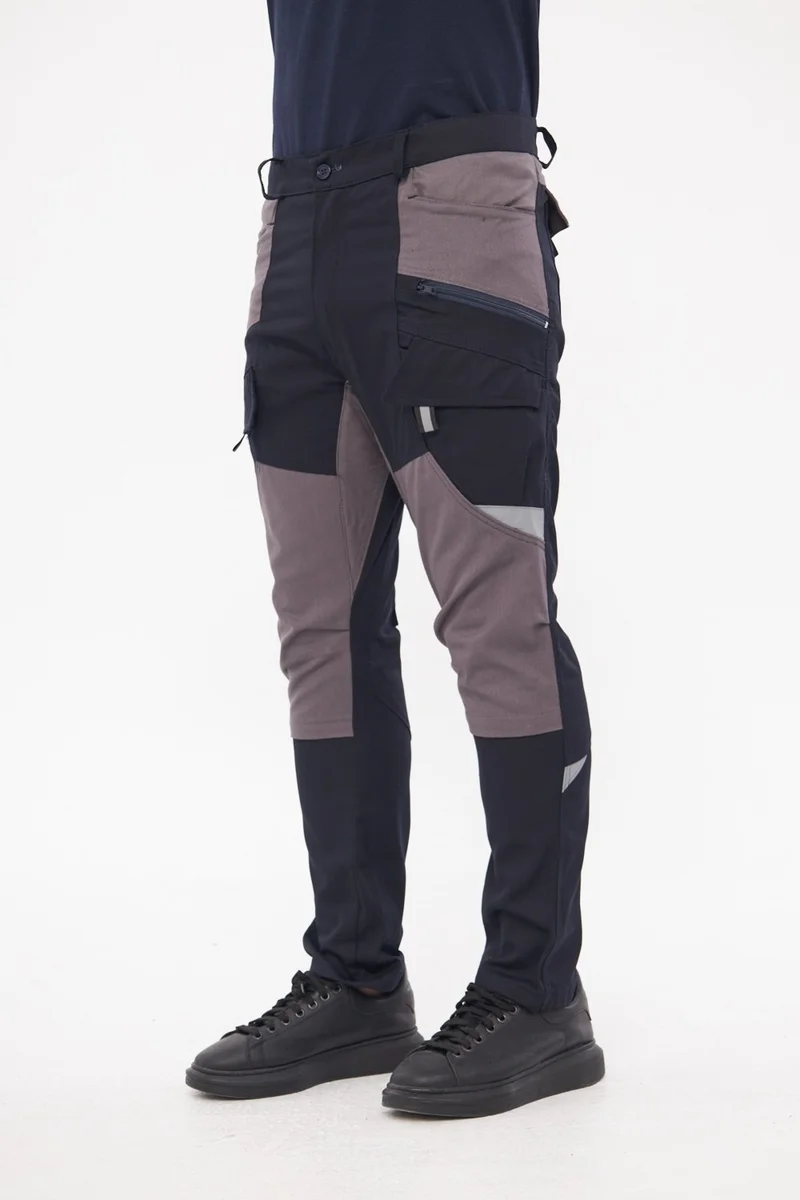 Orange Safety Harman Atak Trousers Reflective Athens Work Trousers