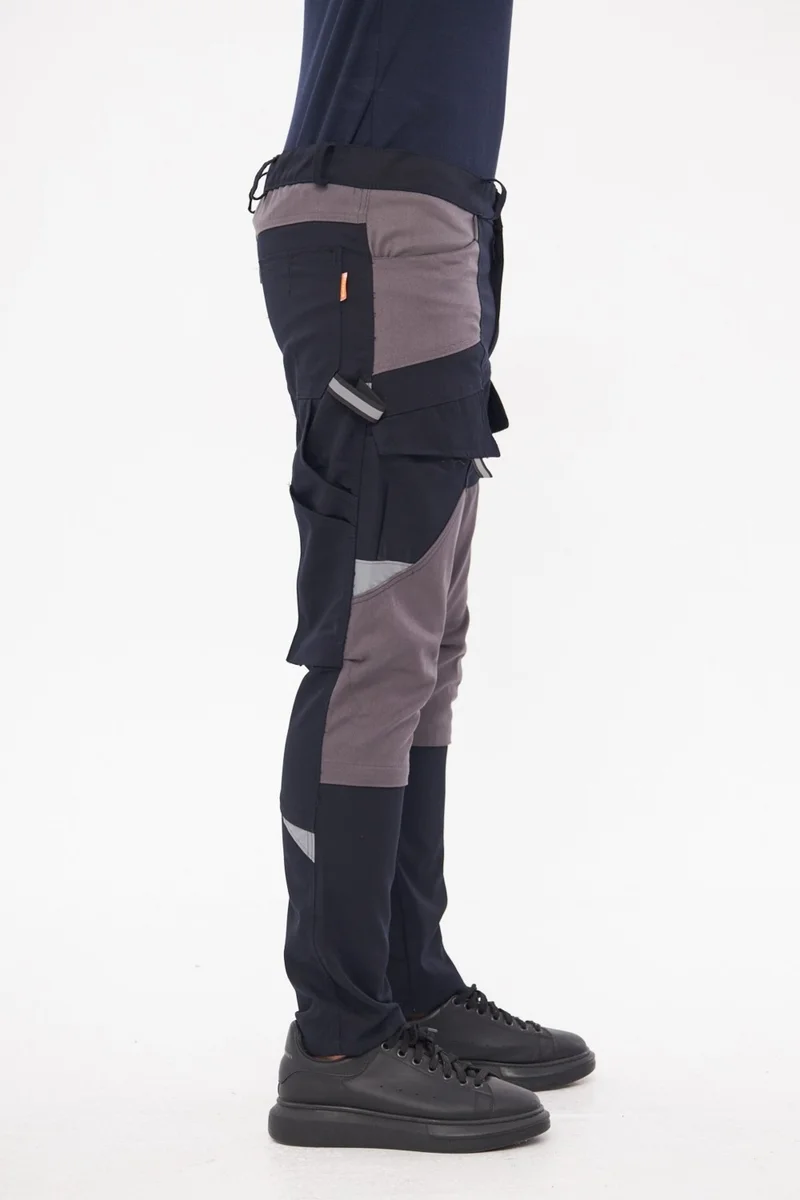 Orange Safety Harman Atak Trousers Reflective Athens Work Trousers