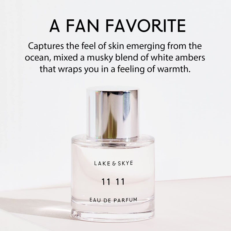 Lake & Skye 11 11 Eau de Parfum Spray, Long Lasting Fragrance, 1.7 fl oz (50 ml) - Sheer & Uplifting Scent - Image 4
