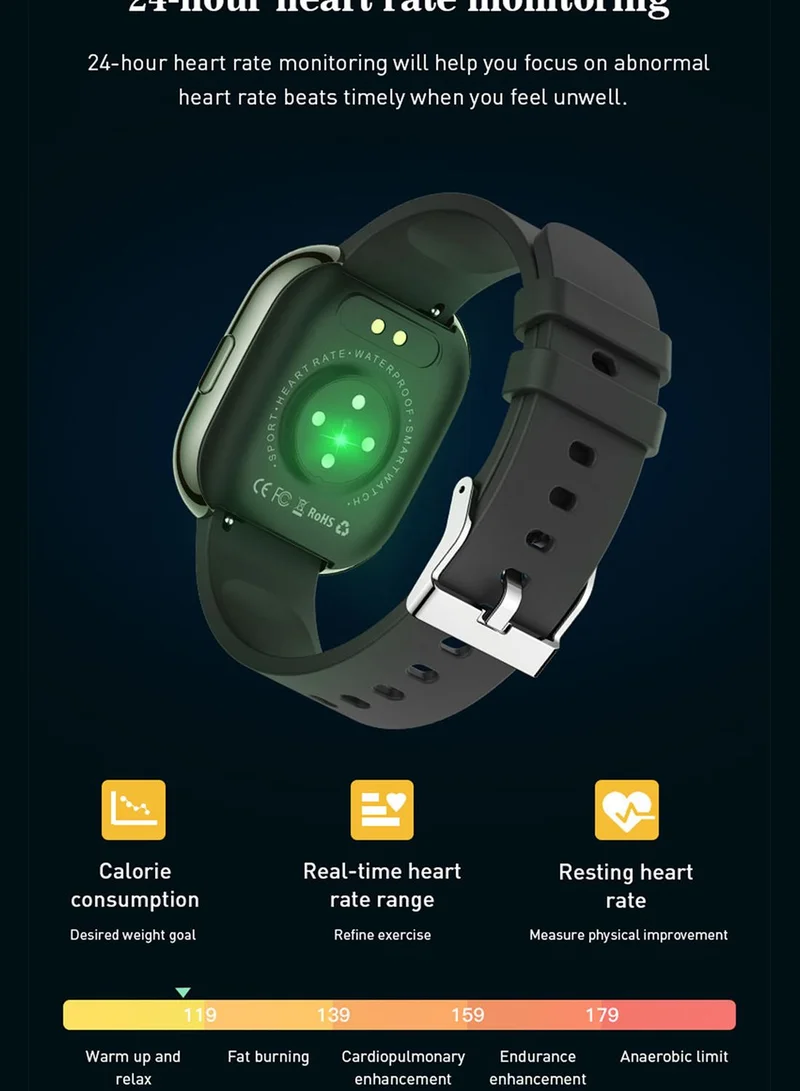 Ginger Smart Watch With Multiple Health & Fitness Features
