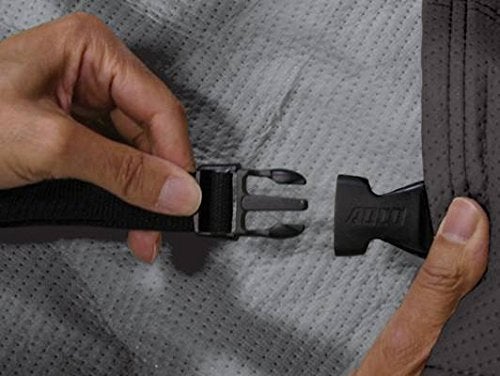 ADCO 52843 Designer Series SFS Aqua Shed Class C RV Cover - 23'1" - 26', Gray - Image 5