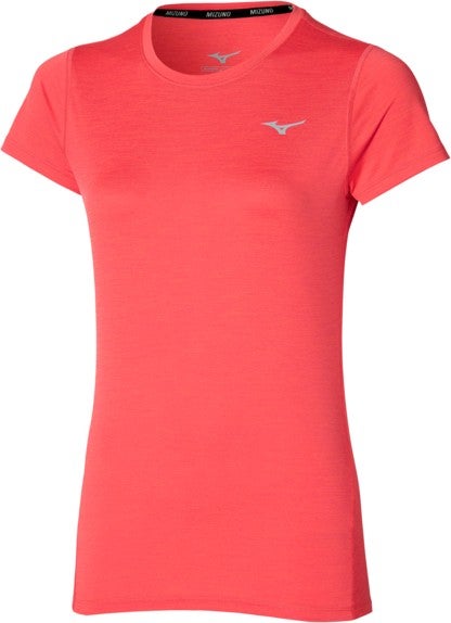 Mizuno Impulse Core Women's T-Shirt Red  - Image 1