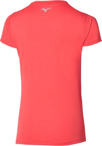 Mizuno Impulse Core Women's T-Shirt Red  - Image 2