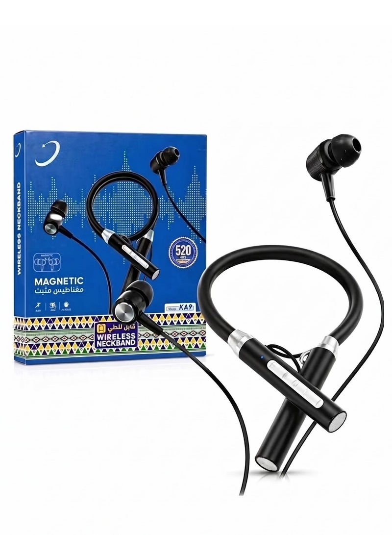 Bluetooth Earphones Wireless Headphones Magnetic Sport Neckband Neck-hanging TWS Earbuds Wireless Blutooth Headset with Mic - Image 5