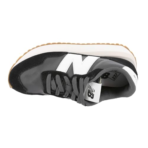 New Balance Women's 237 V1 Classic Sneaker, Black/Magnet/Sea Salt, 6.5 - Image 4