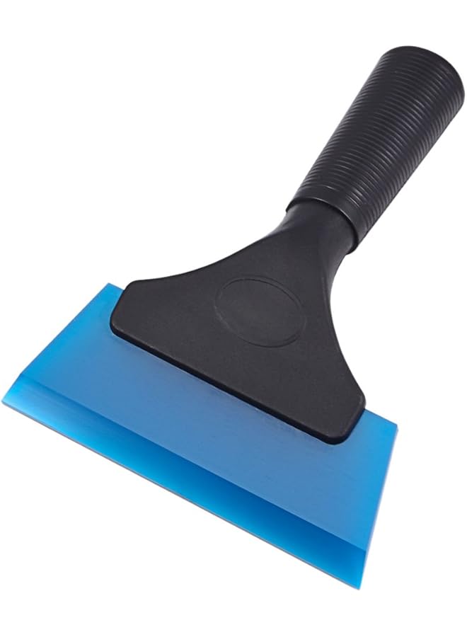 إيروريكس ممسحة مطاطية صغيرة مقاس 5 بوصات لتظليل الزجاج الأمامي لزجاج نافذة السيارة والمرآة والدش وتنظيف نوافذ السيارات باللون الأزرق - Image 1