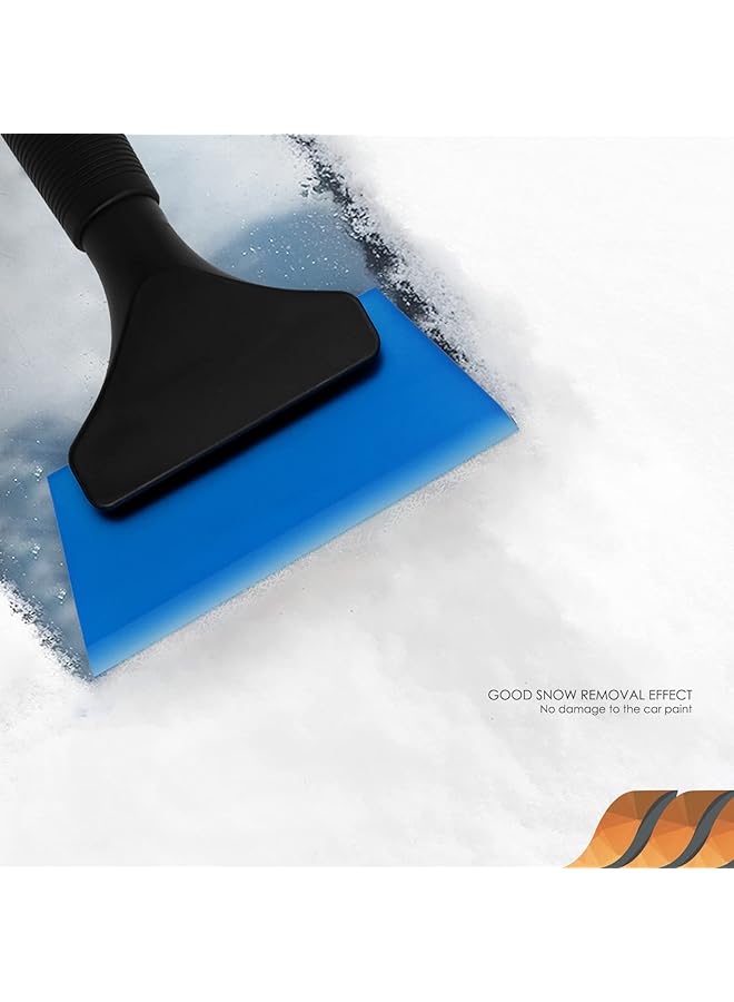 إيروريكس ممسحة مطاطية صغيرة مقاس 5 بوصات لتظليل الزجاج الأمامي لزجاج نافذة السيارة والمرآة والدش وتنظيف نوافذ السيارات باللون الأزرق - Image 5