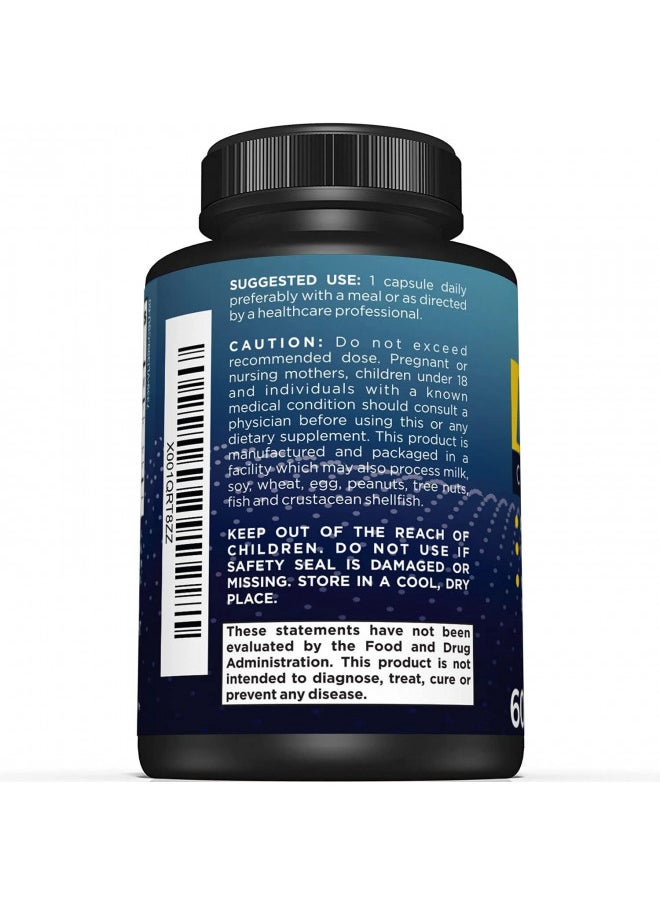 Premium DIM SupplementIncludes 150mg DIM (diindolylmethane), Broccoli, Calcium D-Glucarate & Bioperine- DIM Capsules for Men & WomenDIM Complex for Menopause Support & Balance - 60 DIM Capsules