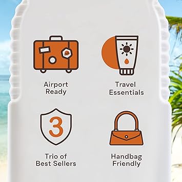 Malibu Sun Travel Essentials Dry Oil Sprays and Soothing Aloe Vera Aftersun Gel Medium Protection Water Resistant SPF 10 and 15 Multipack 3 x 100ml - Image 4