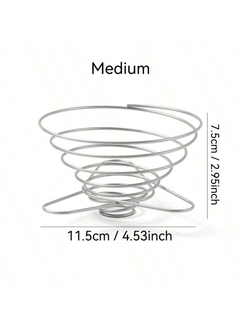 Collapsible hand brew coffee drip tip for camping coffee, reusable stainless steel coffee filter holder for camping  - Image 3