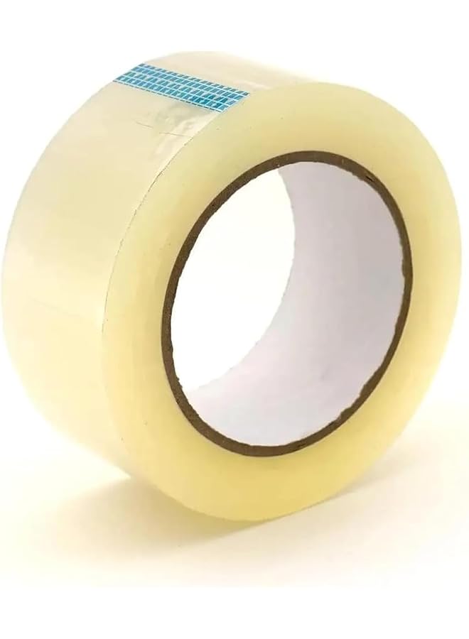 erorex Clear Packaging Tape 2 Inch X 100 Yards Heavy Duty Strong Packing Tape For Sealing Parcel Boxes Moving Boxes Houses Large Mailing Bags Office Supplies 1 Rolls  - Image 1