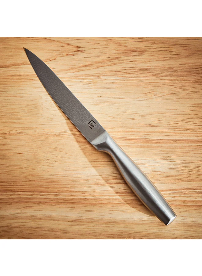 Home Box Glisten 5-inch Utility Knife Steel Handle 29 x 2.3 x 7 cm